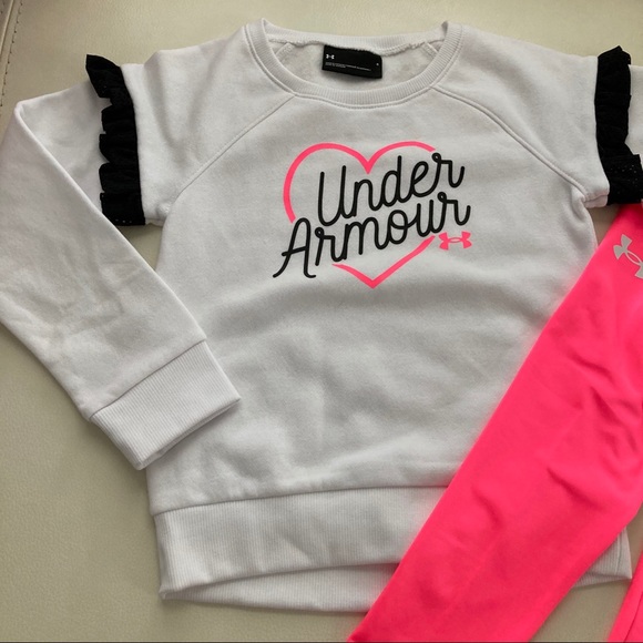 Under Armour warm pink pants set 2215 - Picture 6 of 6